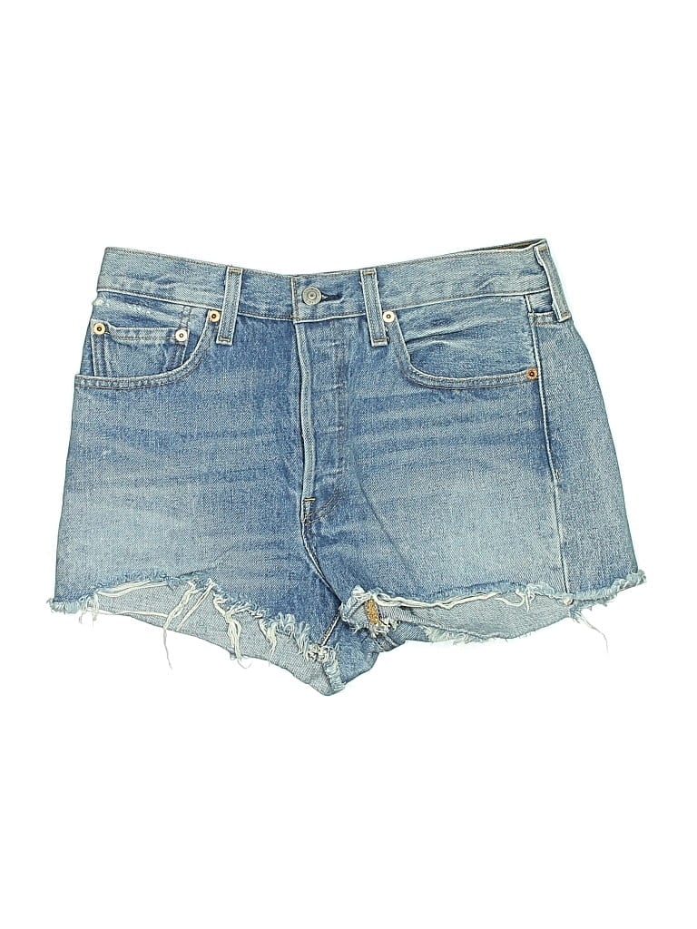 Pre-owned Levi's Denim Shorts In Blue