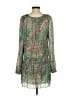BCBGMAXAZRIA Green Long Sleeve Blouse Size XXS - photo 2