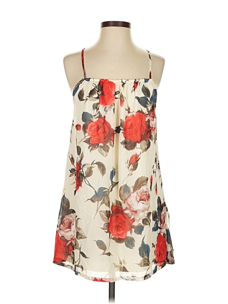 TOBI Pre-owned Casual Dress In White