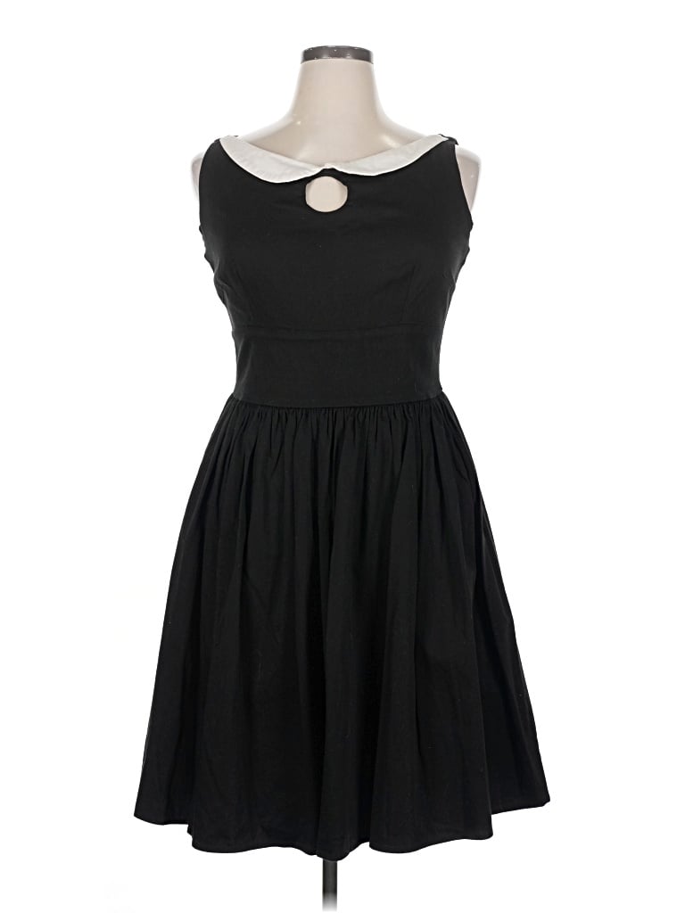 QUEEN OF HEARTZ Pre-owned Casual Dress In Black