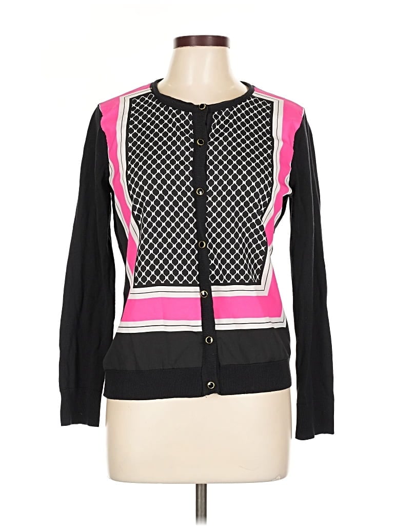 Pre-owned New York And Company Cardigan Sweater In Black