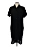 L.L.Bean 100% Polyester Black Casual Dress Size M - photo 1
