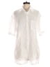Vitamin A 100% Linen White Romper Size S - photo 1