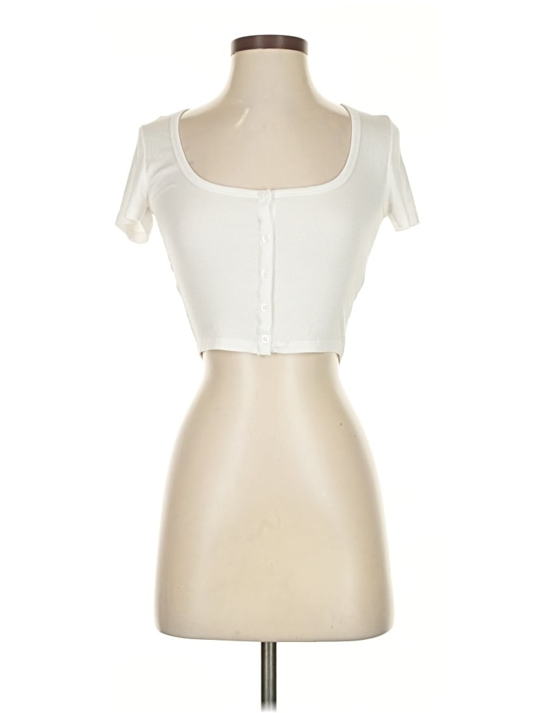 Pre-owned Sunday Best Short Sleeve T-shirt In White