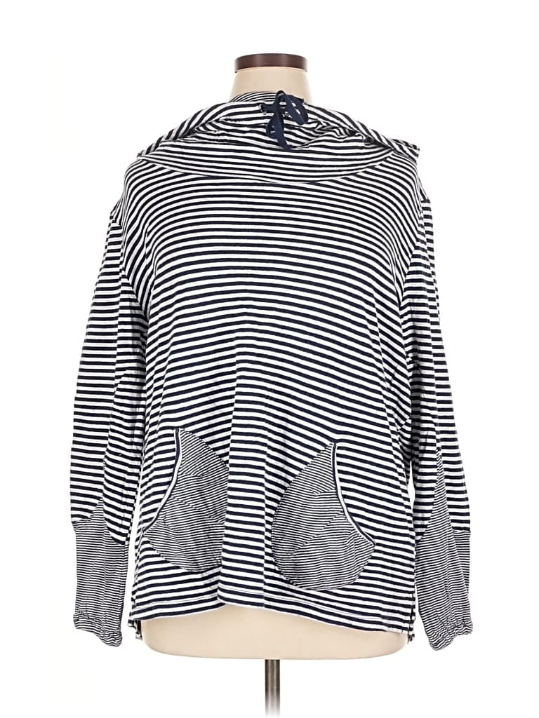 Pre-owned Fresh Produce Pullover Hoodie In Silver