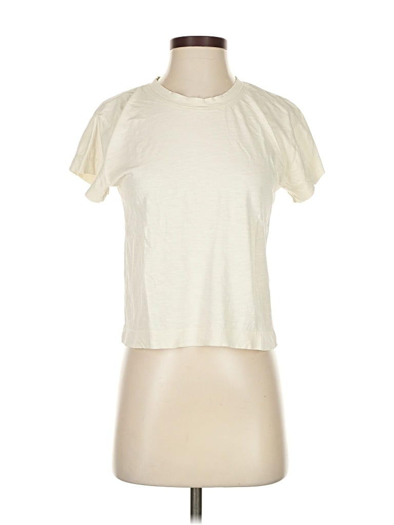 Pre-owned Pilcro Short Sleeve T-shirt In White