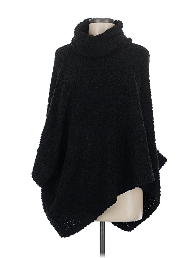 ROMEO & JULIET COUTURE Pre-owned 3/4 Sleeve Top Black Cowl Neck Tops