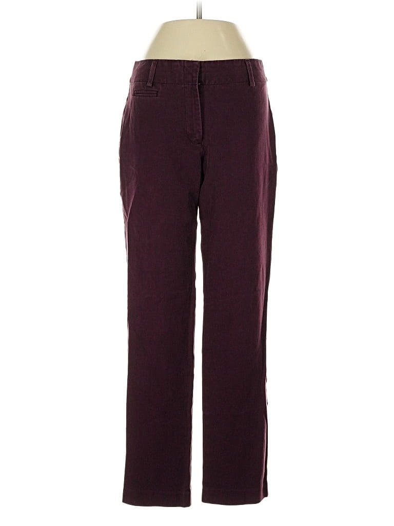 Pre-owned Talbots Casual Pants In Burgundy