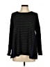 Sutton Studio Stripes Black Pullover Sweater Size L - photo 1