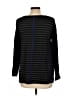 Sutton Studio Stripes Black Pullover Sweater Size L - photo 2