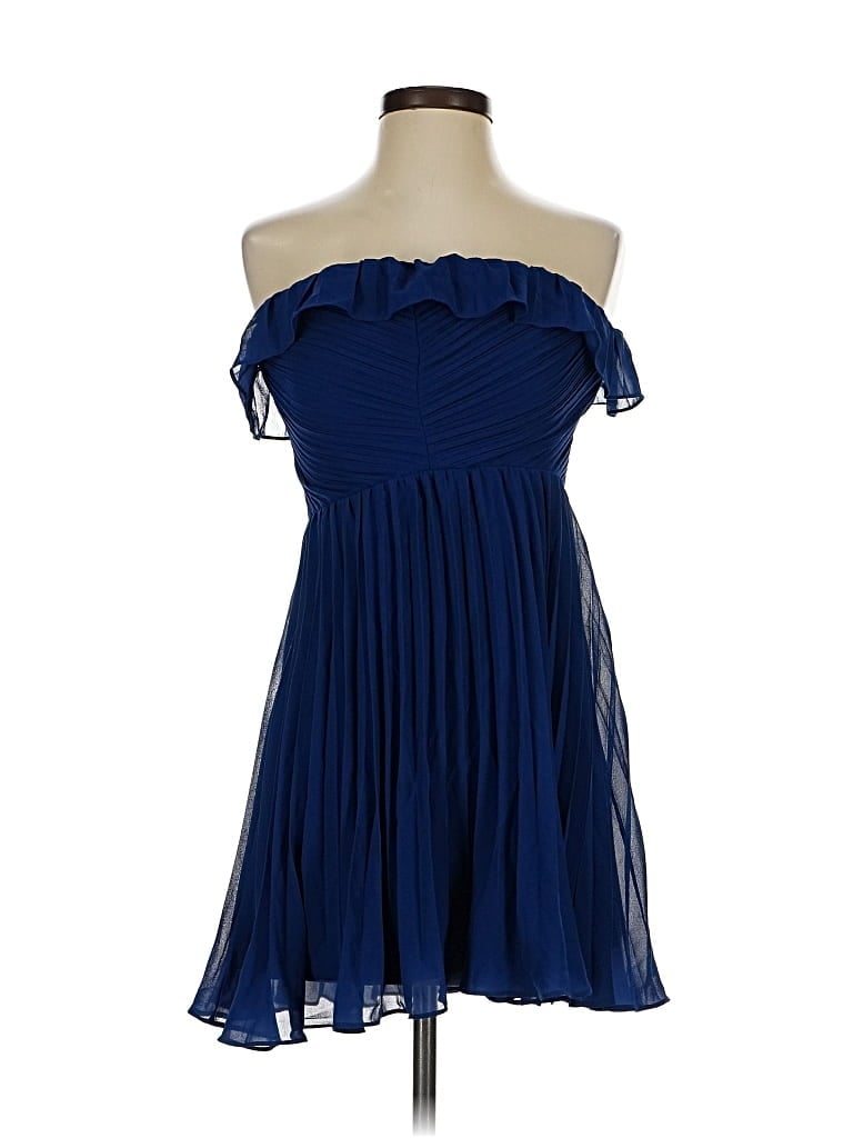 Pre-owned Lulus Cocktail Dress In Blue