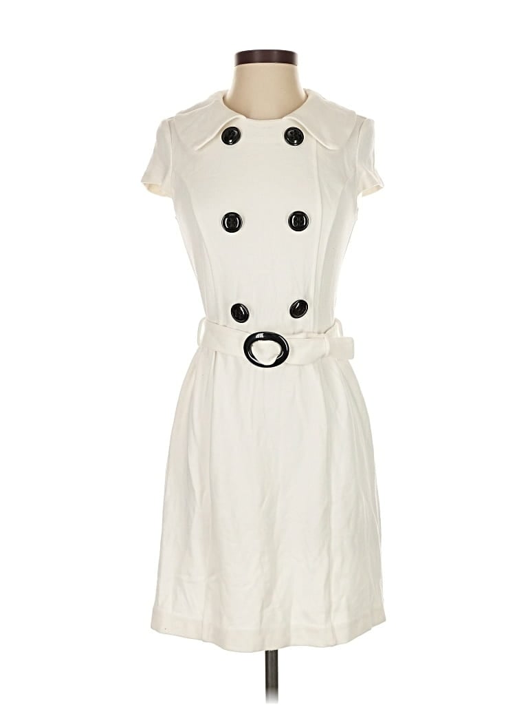 Pre-owned Venus Casual Dress In White