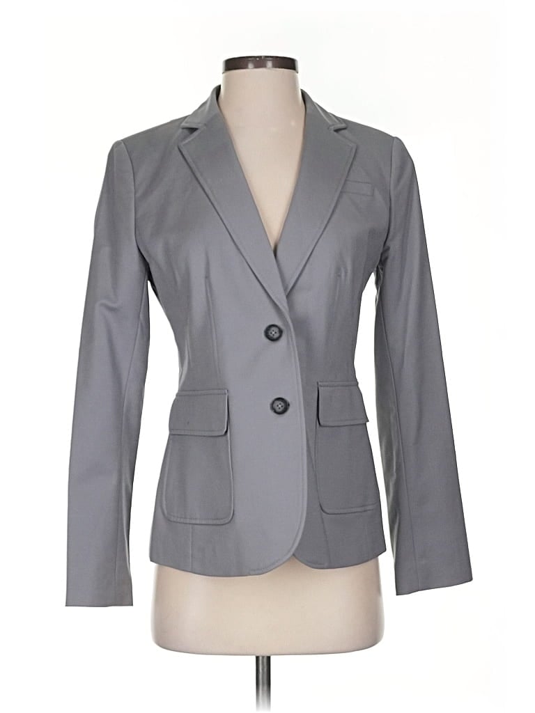 Pre-owned Banana Republic Blazer Jacket In Gray