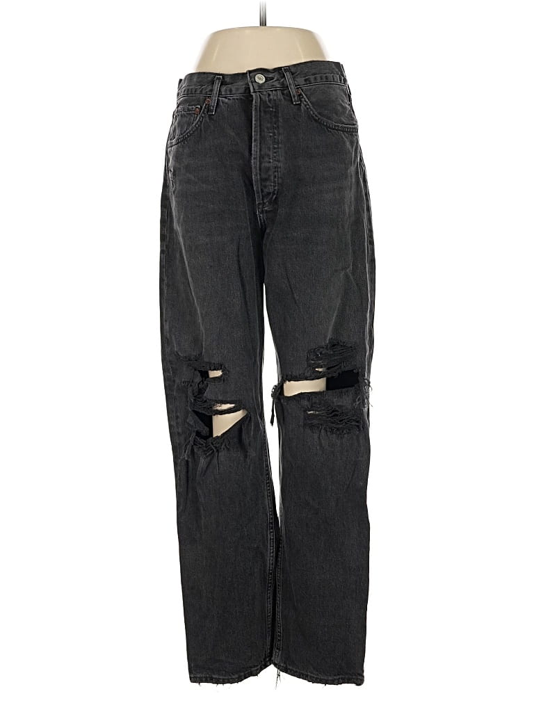 Pre-owned Agolde Jeans In Black
