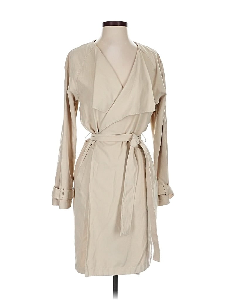 Pre-owned Cupcakes And Cashmere Trenchcoat In Brown