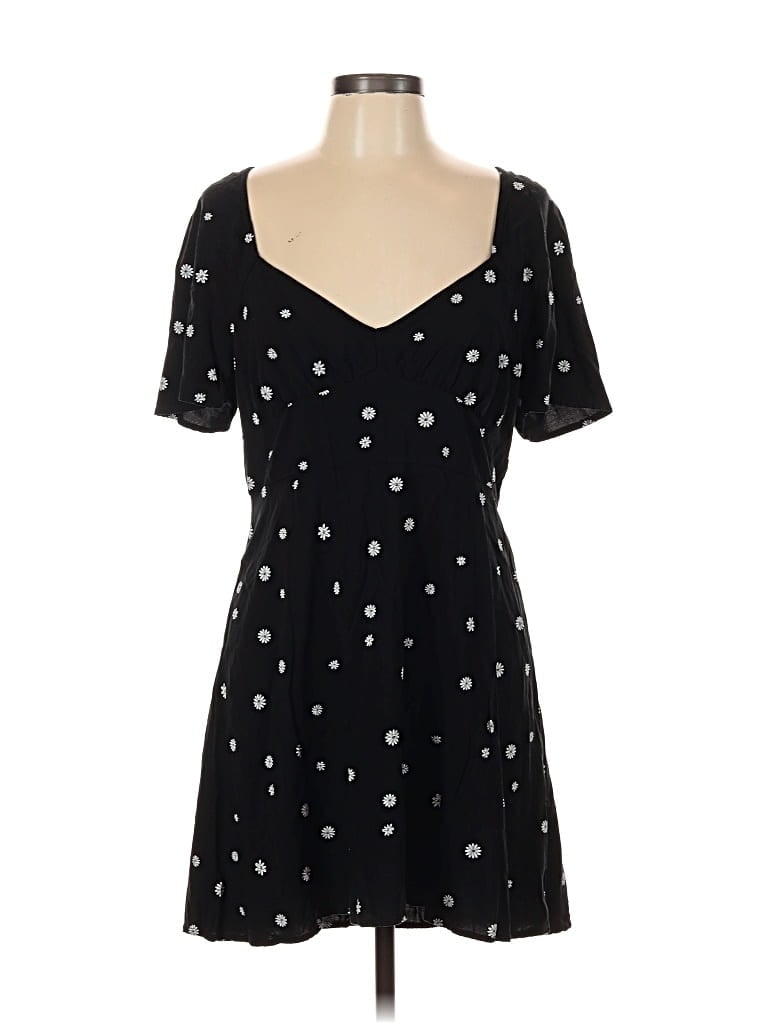 Pre-owned Abound Casual Dress In Black