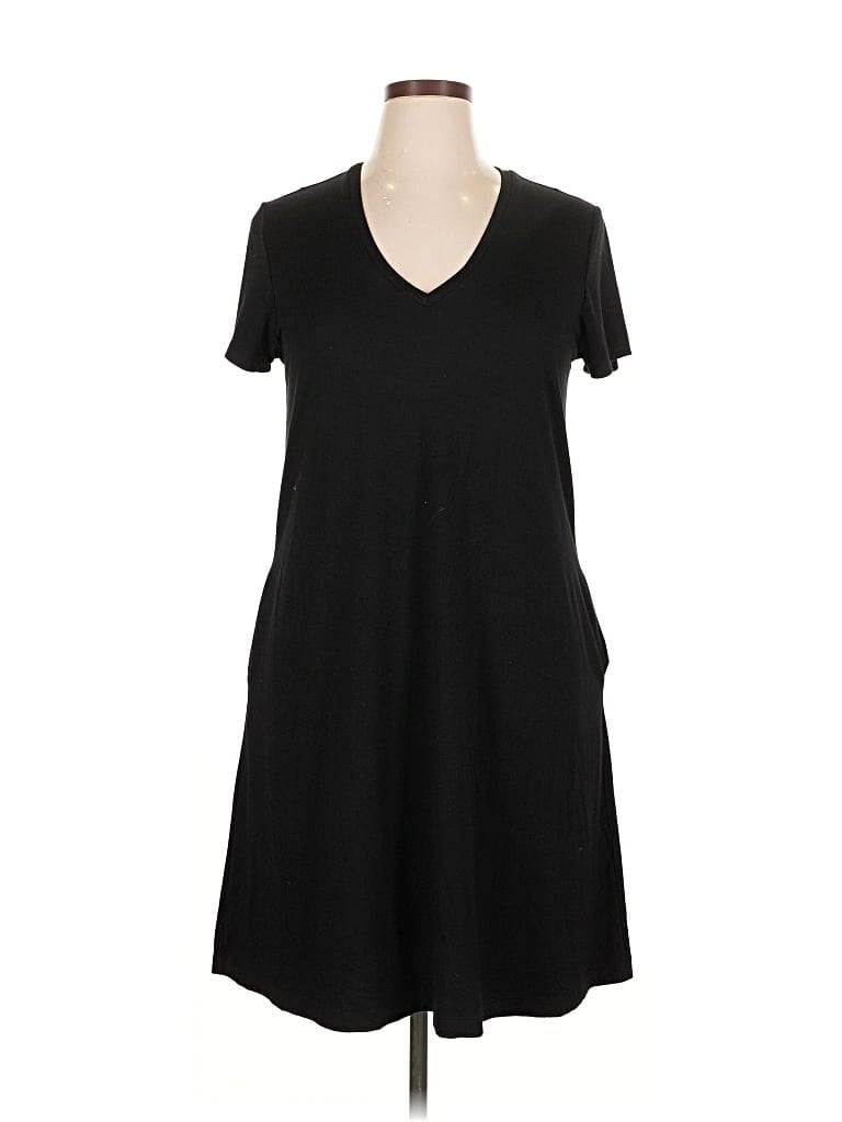 Pre-owned Karen Kane Casual Dress In Black
