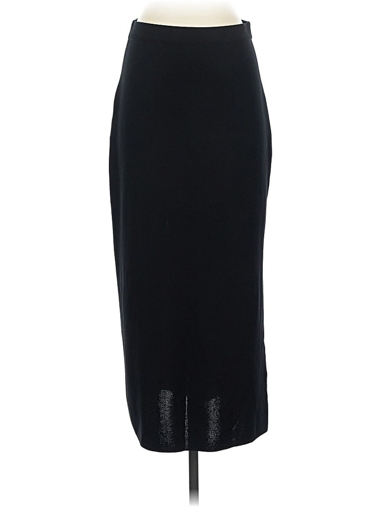 Pre-owned Misook Formal Skirt In Black