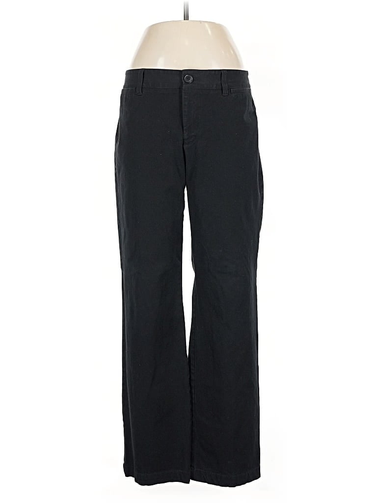 Pre-owned Eddie Bauer Dress Pants In Black
