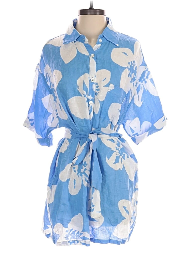 Pre-owned Vitamin A Romper In Blue