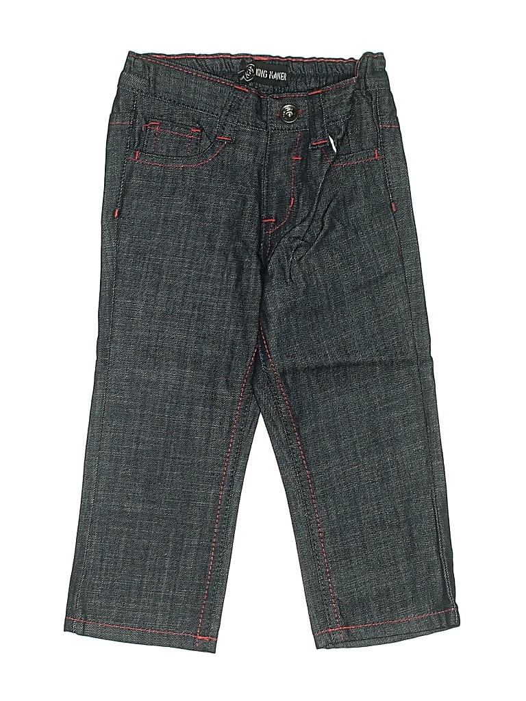 Pre-owned Assorted Brands Kids' Casual Pants In Gray