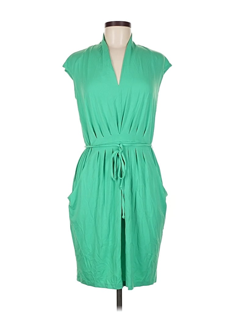 Pre-owned Donna Ricco Casual Dress In Green