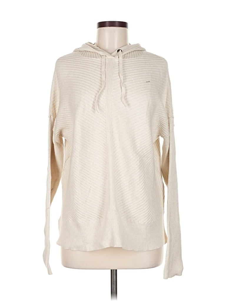 Pre-owned Caslon Pullover Sweater In White