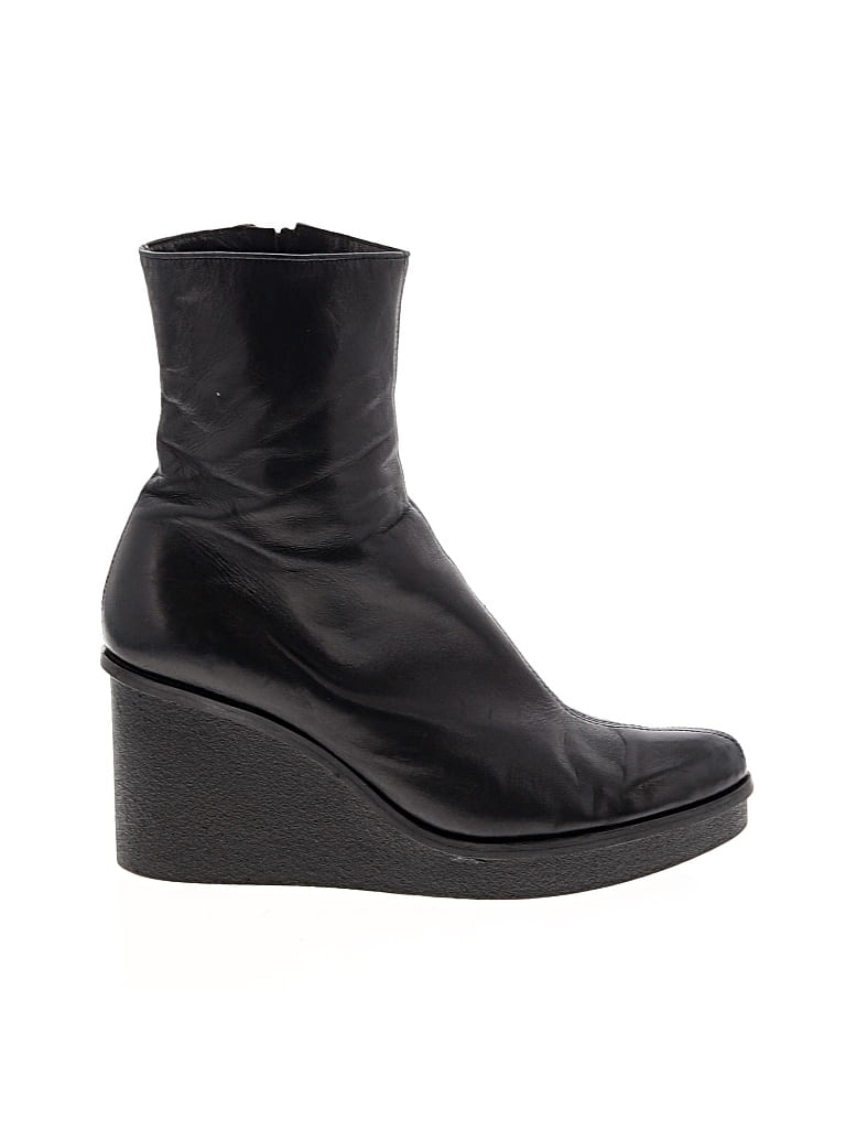 Pre-owned Robert Clergerie Ankle Boots In Black