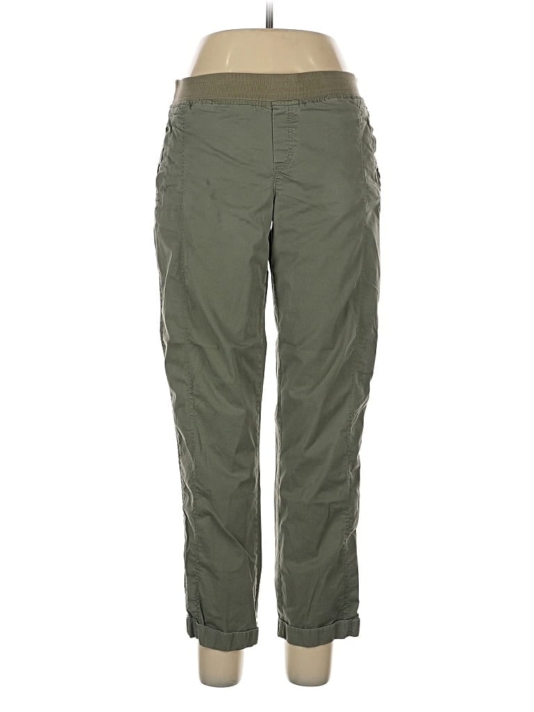 Pre-owned Eddie Bauer Casual Pants In Green
