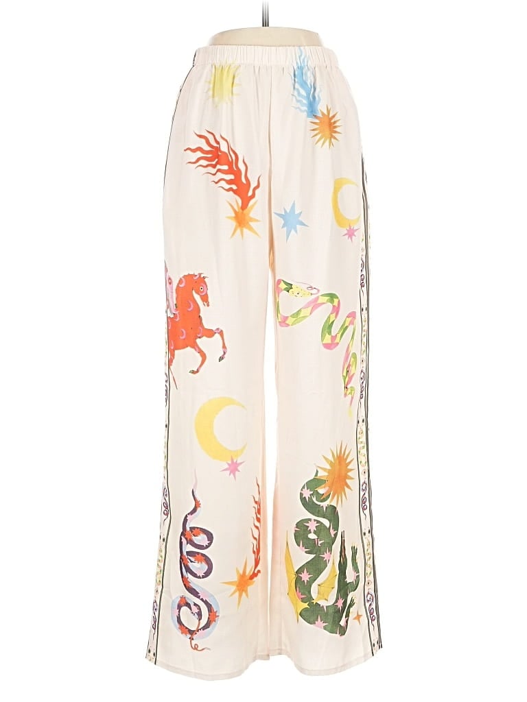 Pre-owned Unbranded Casual Pants In White