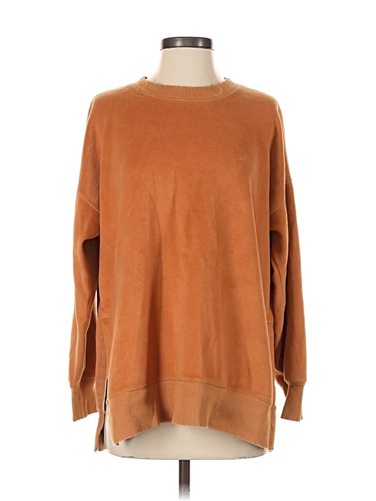 Pre-owned Aerie Pullover Sweater In Brown