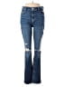 Paige Color Block Blue Jeans Size 26 waist - photo 1