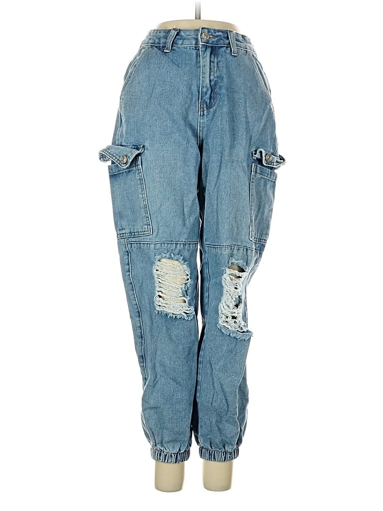 Pre-owned Forever 21 Jeans In Blue