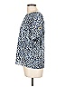 MICHAEL Michael Kors Animal Print Blue 3/4 Sleeve Blouse Size L - photo 5