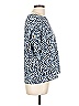 MICHAEL Michael Kors Animal Print Blue 3/4 Sleeve Blouse Size L - photo 4