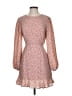 Lulus 100% Polyester Paisley Pink Cocktail Dress Size S - photo 1