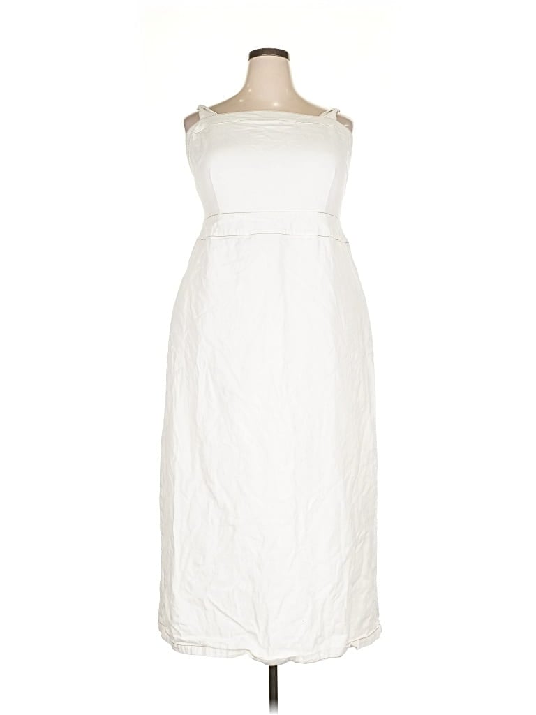 Pre-owned Future Collective Cocktail Dress In White
