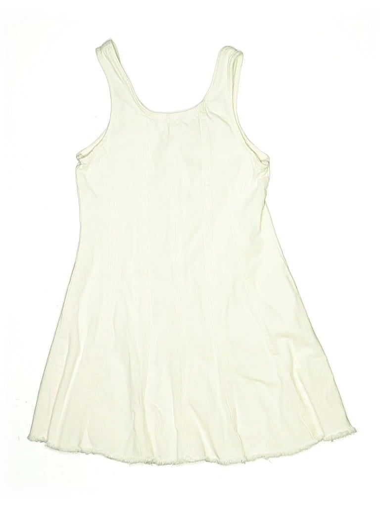 Pre-owned Zara Kids' Dress In White