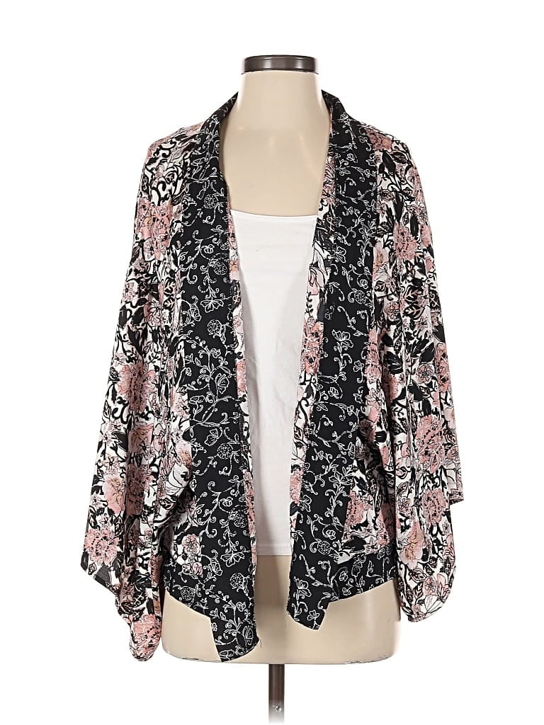 Pre-owned Kimchi Blue Kimono In Pink