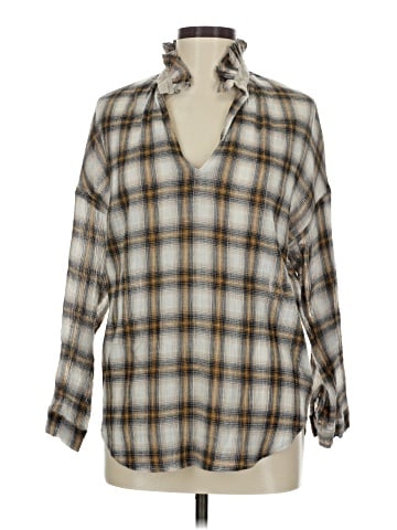 A Shirt Thing 3/4 Sleeve Blouse (view 1)
