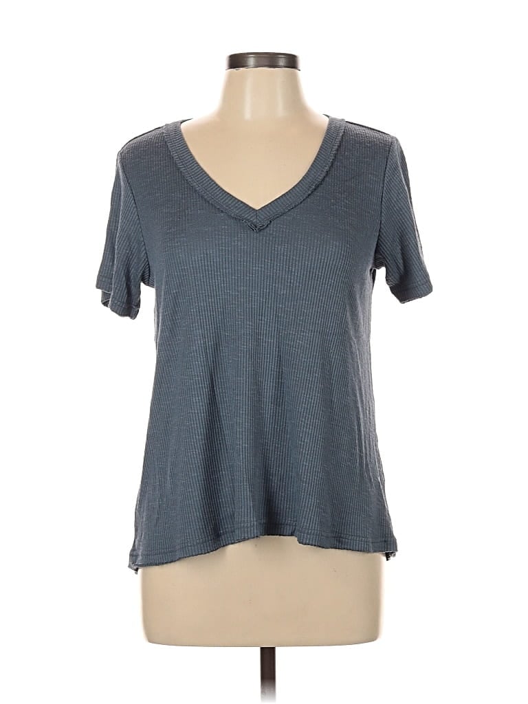 Pre-owned Z Supply Short Sleeve T-shirt In Gray