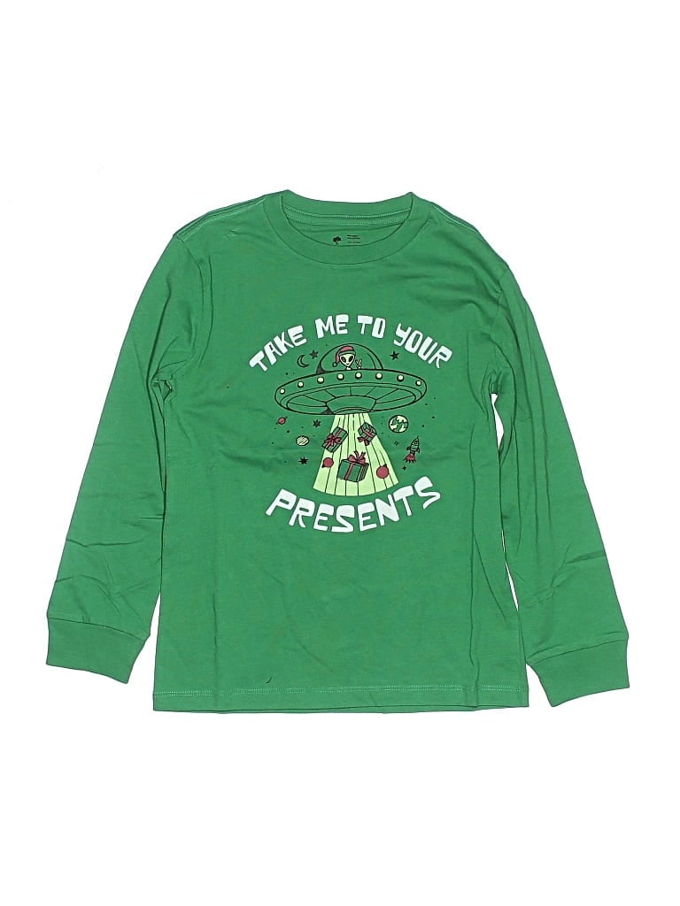 Tucker + Tate Kids' Long Sleeve T-shirt In Green
