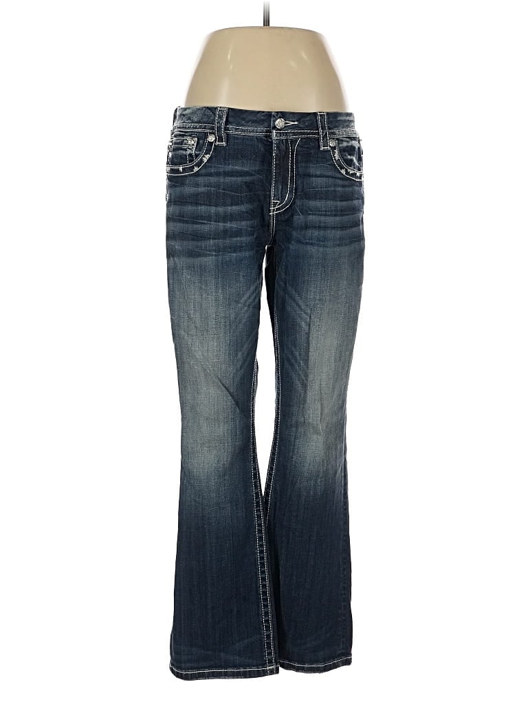 Pre-owned Miss Me Jeans In Silver