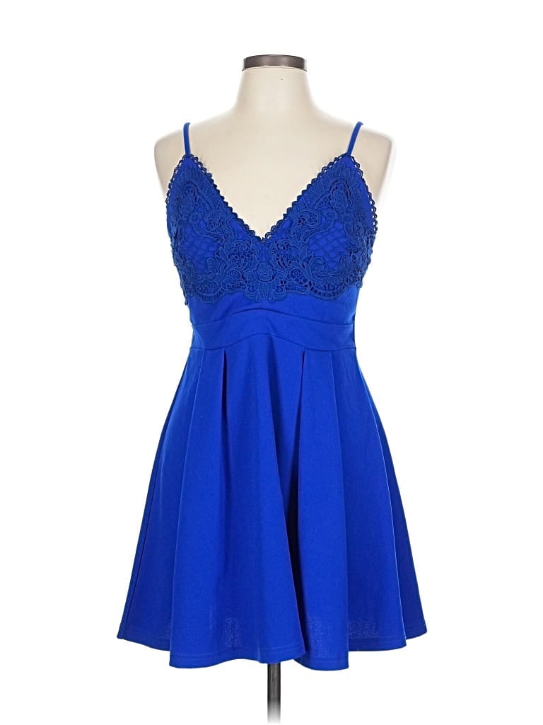 PRIVY Pre-owned Cocktail Dress In Blue