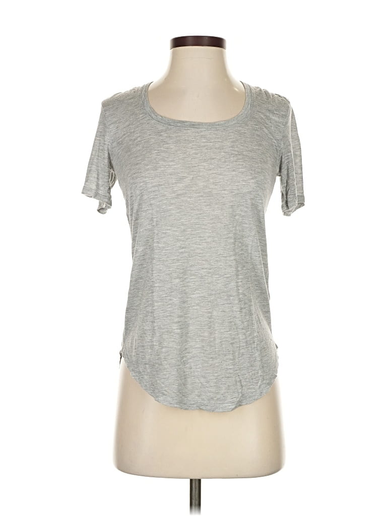 Pre-owned Atm Anthony Thomas Melillo Short Sleeve T-shirt In Gray