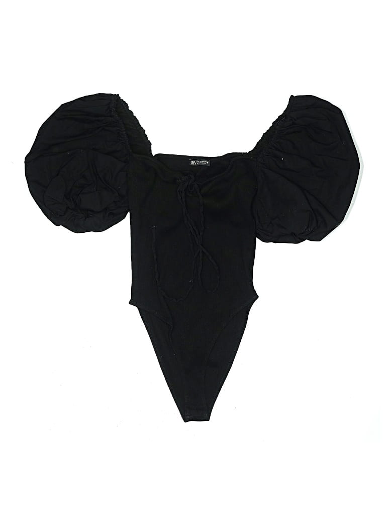 Pre-owned Zara Bodysuit In Black