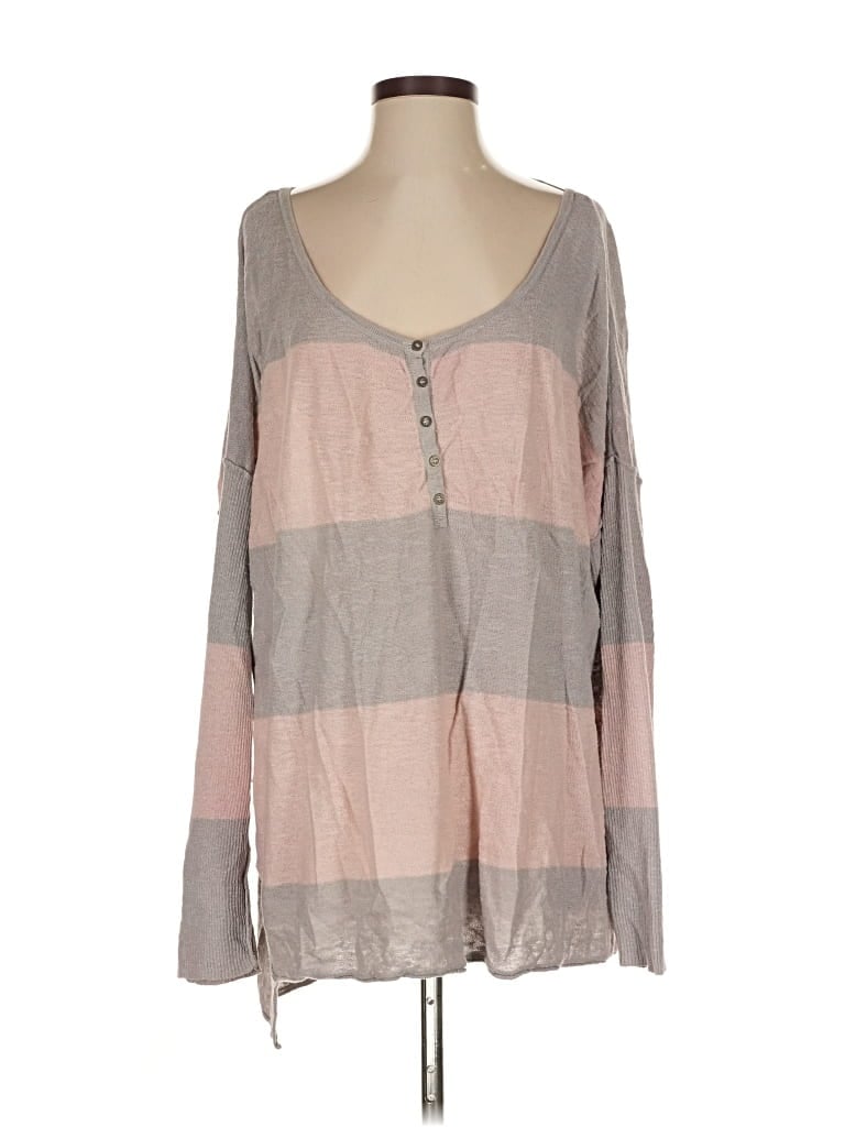 Pre-owned Fp Beach Pullover Sweater In Gray