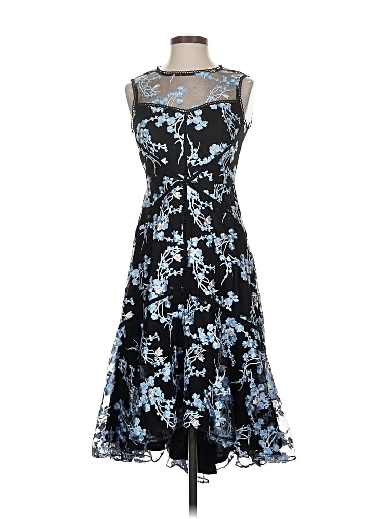 Pre-owned Taylor Cocktail Dress In Blue