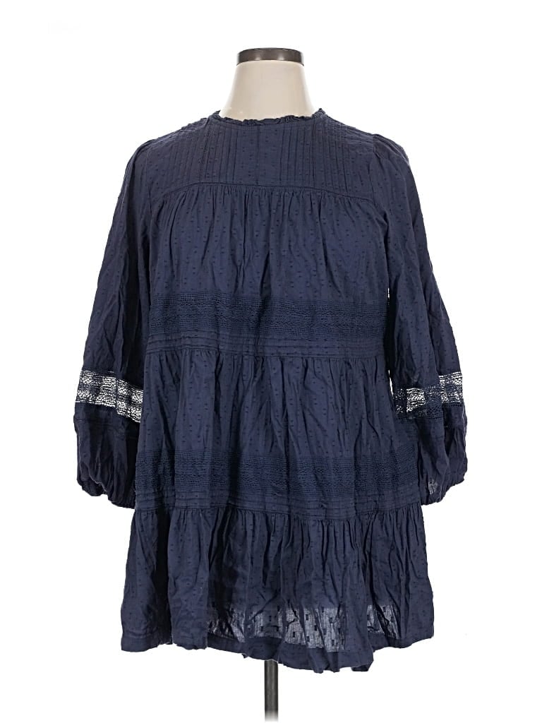 Pre-owned Old Navy Casual Dress In Blue