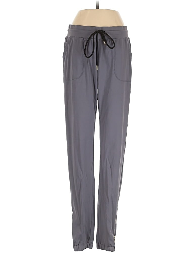 Pre-owned Zyia Active Casual Pants In Gray